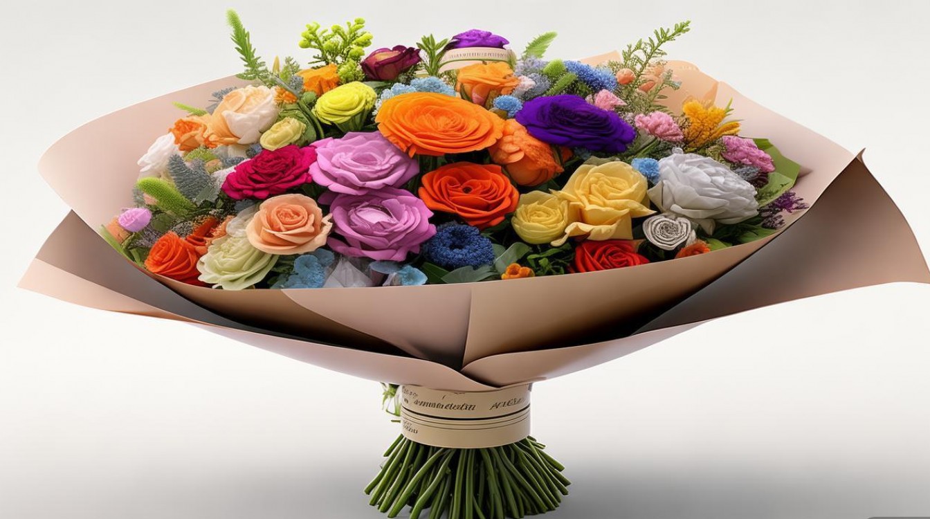 创意花束包装如何让花束更惊艳?-图1 创意花束包装如何让花束更惊艳?-图1