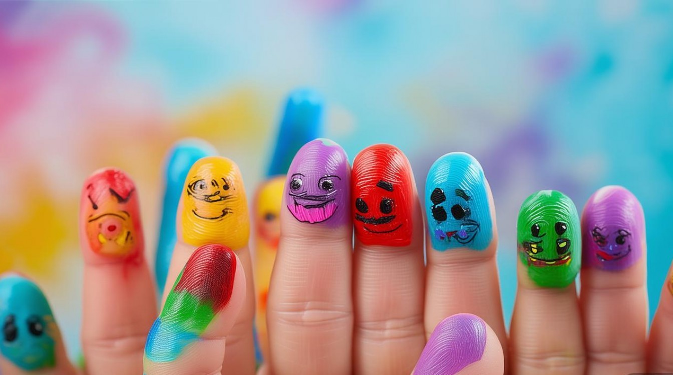 中班手指画创意如何激发幼儿想象力？-图1