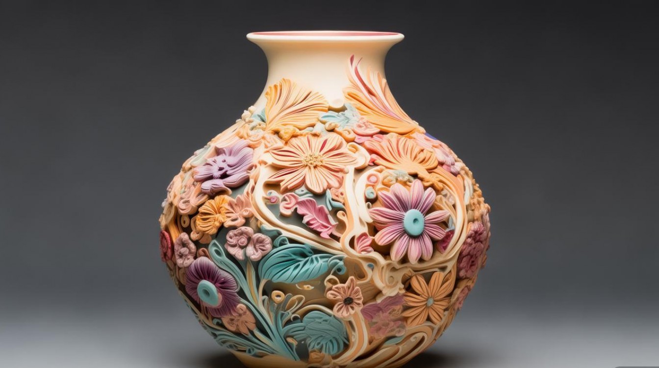 彩泥花瓶怎么做？手工创意彩泥花瓶教程？-图1