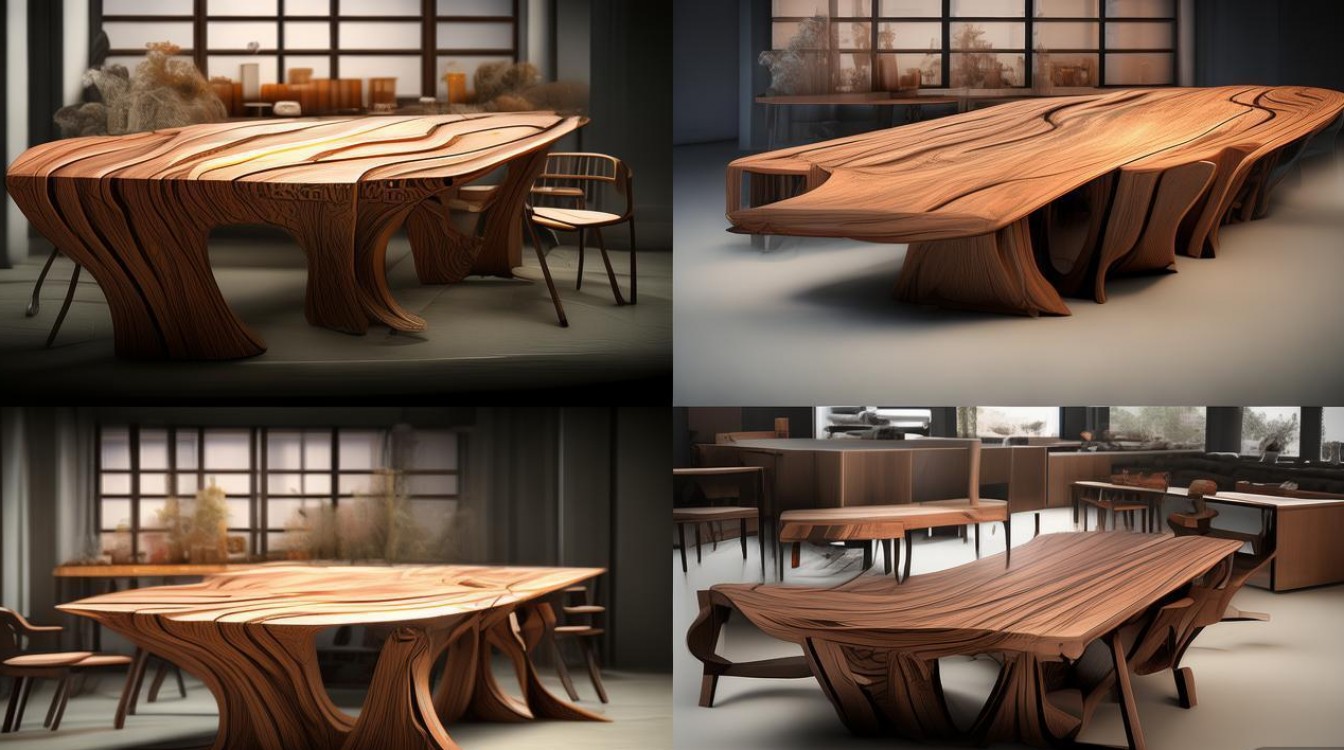 组合桌椅创意有哪些新奇设计？-图1