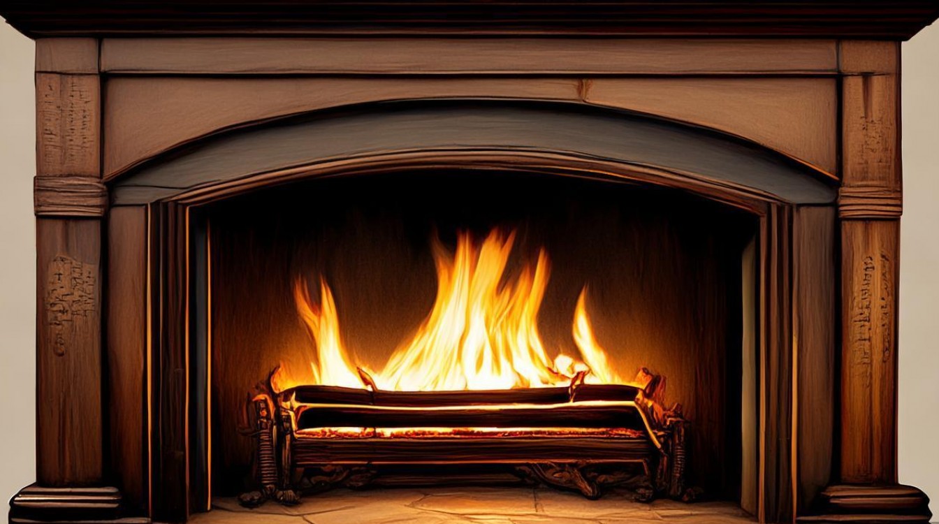 壁炉创意画，如何画出冬日温暖氛围？-图1