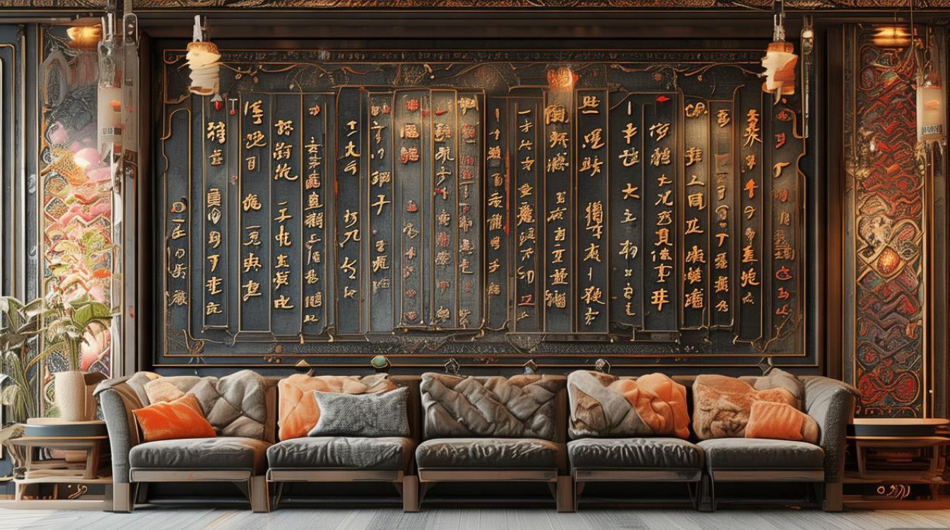 食堂文化墙创意设计如何兼顾趣味性与实用性？-图1