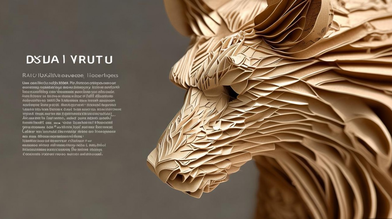 瓦楞纸创意手工动物-图1