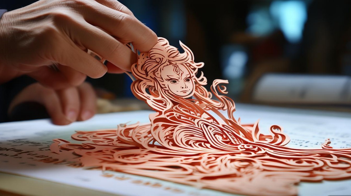 人物创意剪纸，如何剪出独特灵魂？-图1