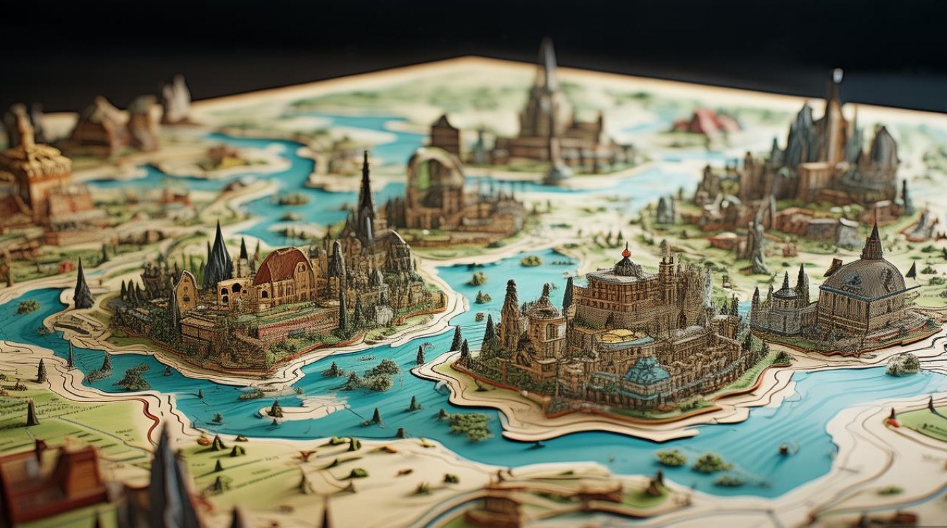 创意插画地图，如何绘制？-图1