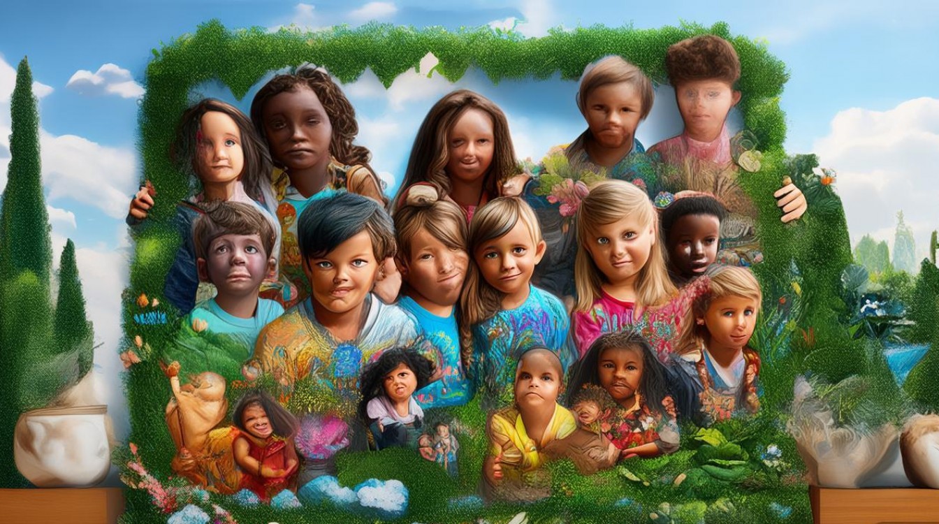 保护地球儿童创意画-图1