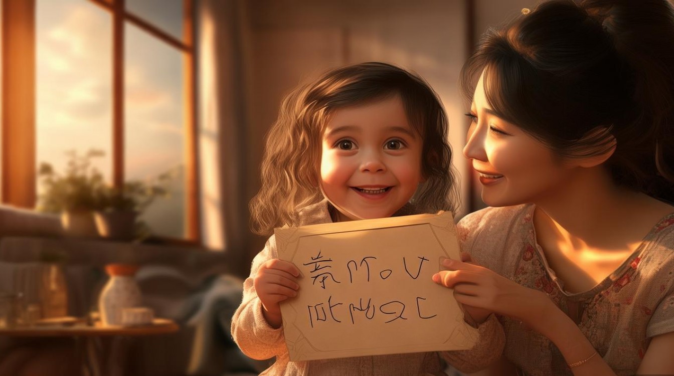 妈妈我爱你创意画-图1