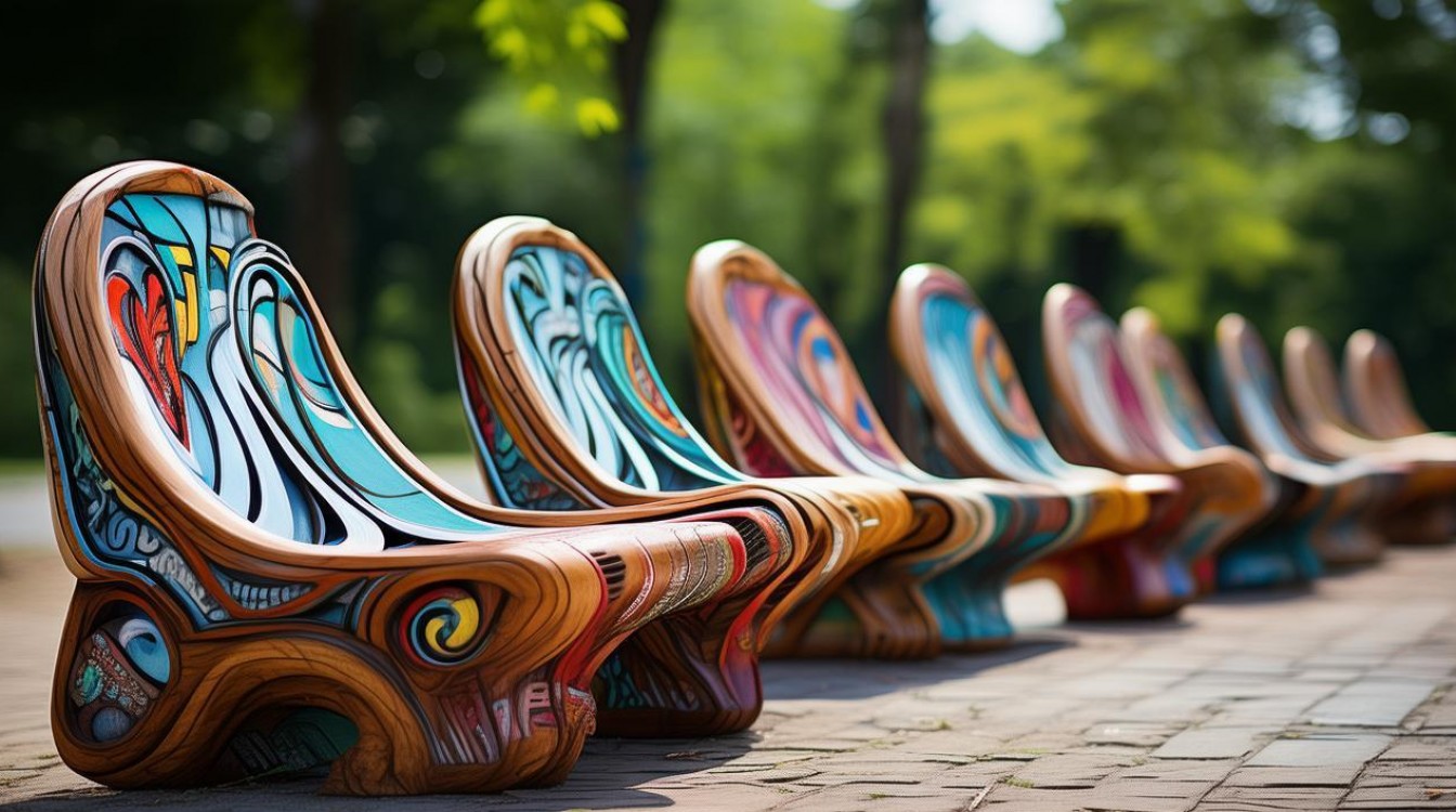 公园创意座椅-图1