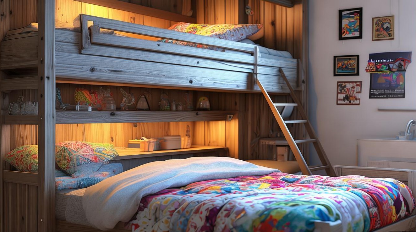 创意上下铺,如何兼顾趣味与实用?-图1 创意上下铺,如何兼顾趣味与实用?-图1