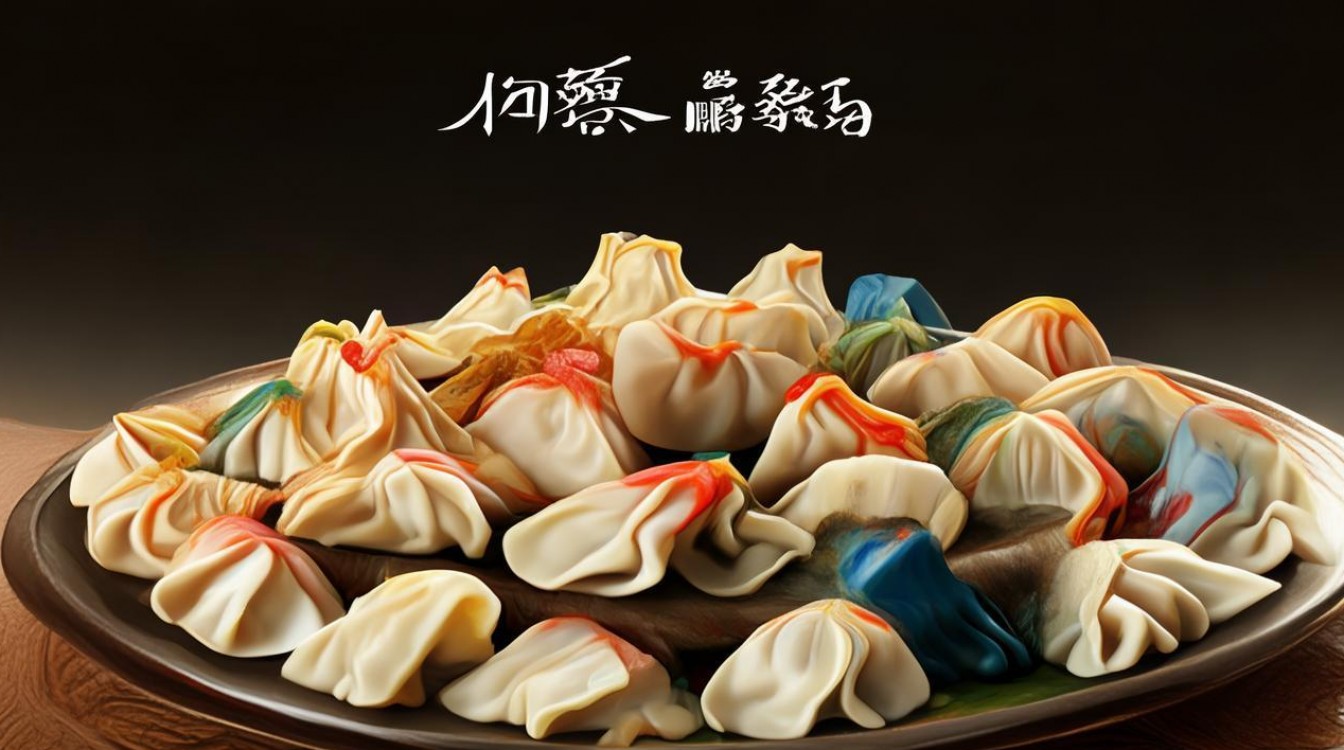 饺子创意画-图1