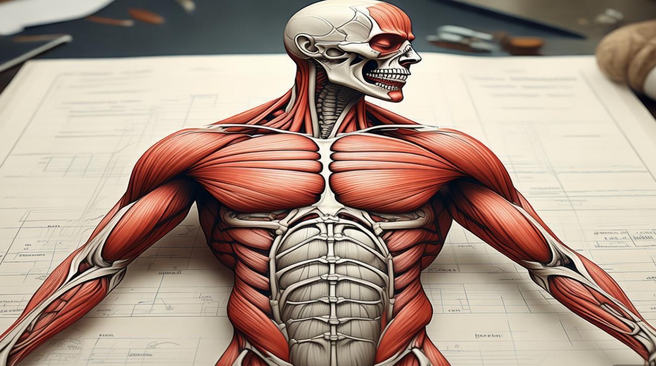 解剖图如何素描出人体创意？-图1