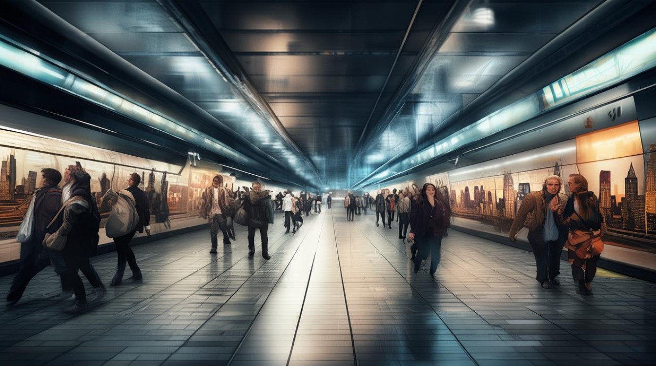 地铁创意插画，藏着哪些城市故事？-图1