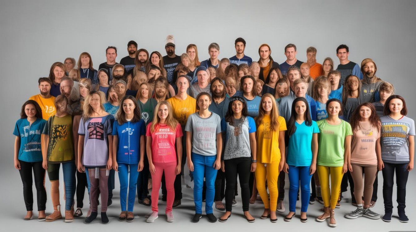 40人集体照创意队形-图1