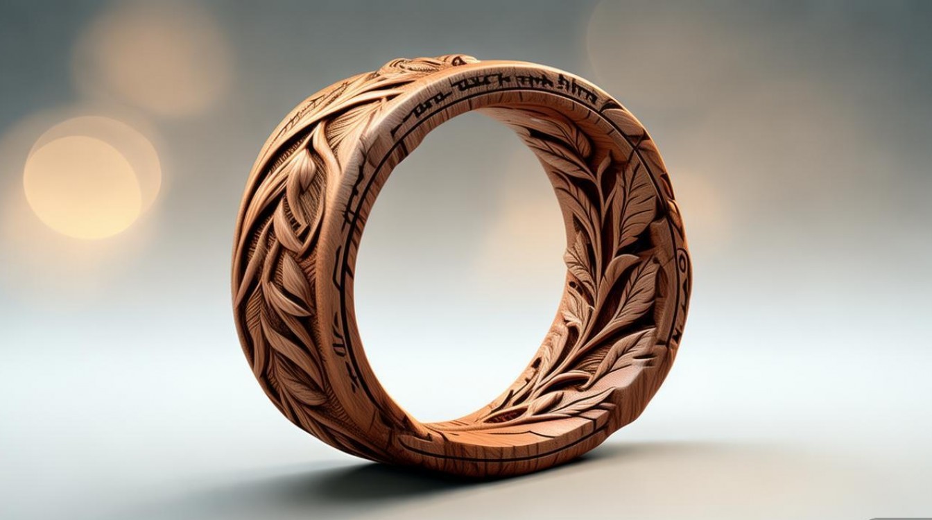 木戒指创意-图1