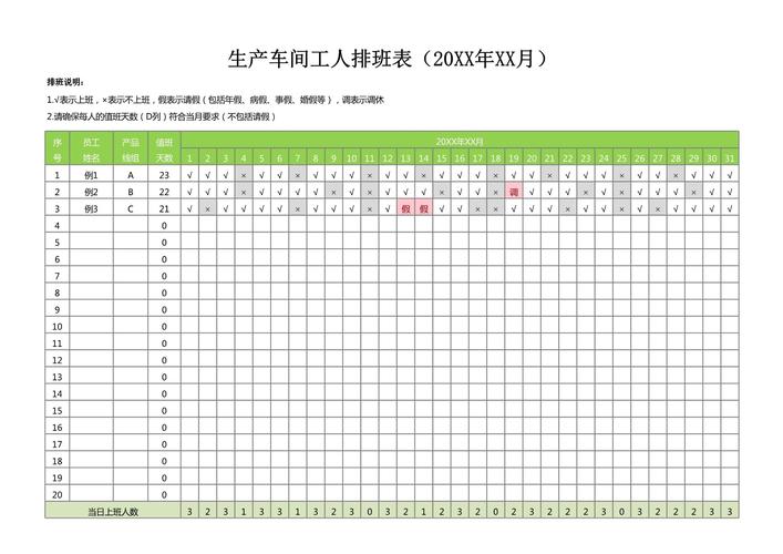 工厂排班技巧-图1
