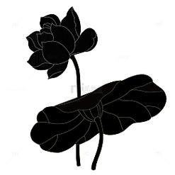 荷叶图形创意如何突破传统形态？-图2