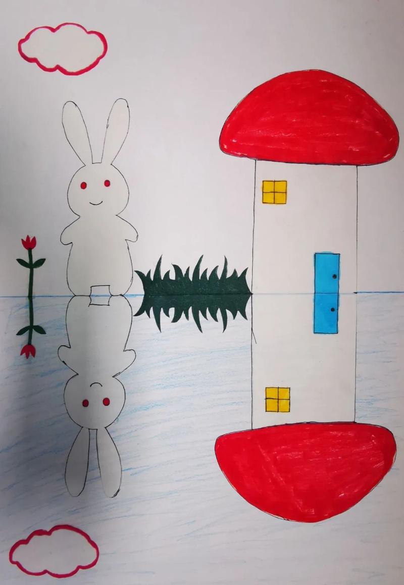 对称图形创意画幼儿园-图2