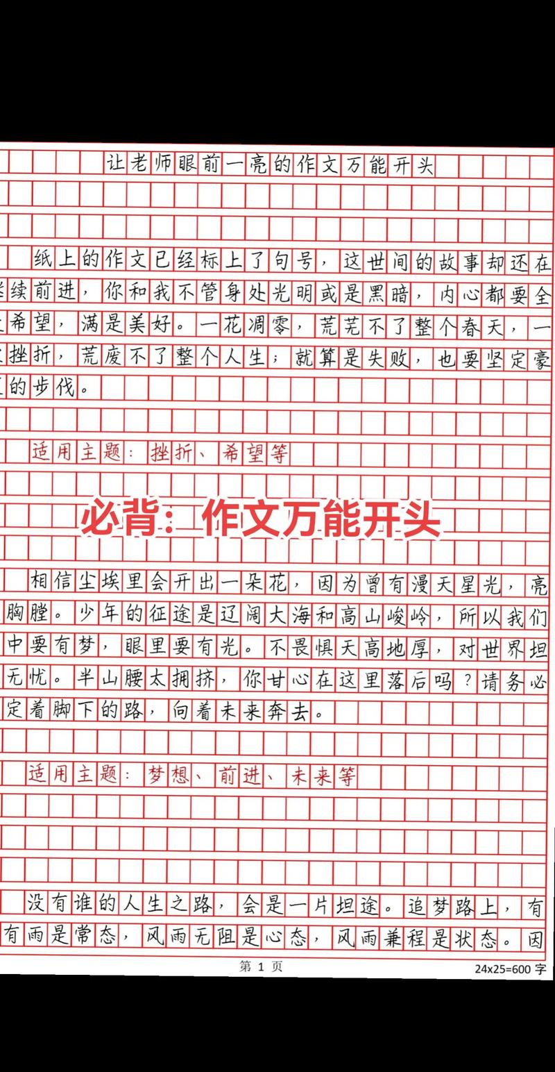 作文怎么开头技巧-图3