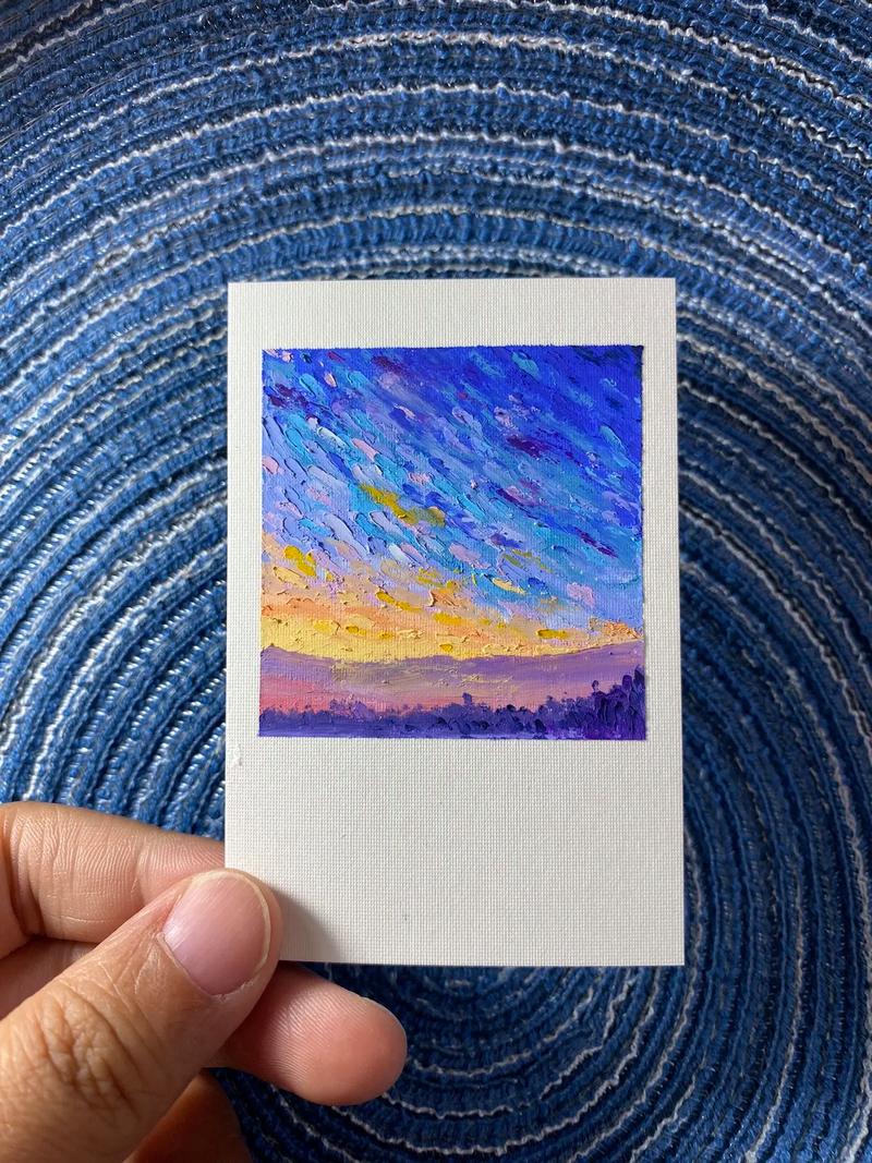 油画棒涂色技巧有哪些核心要点？-图2