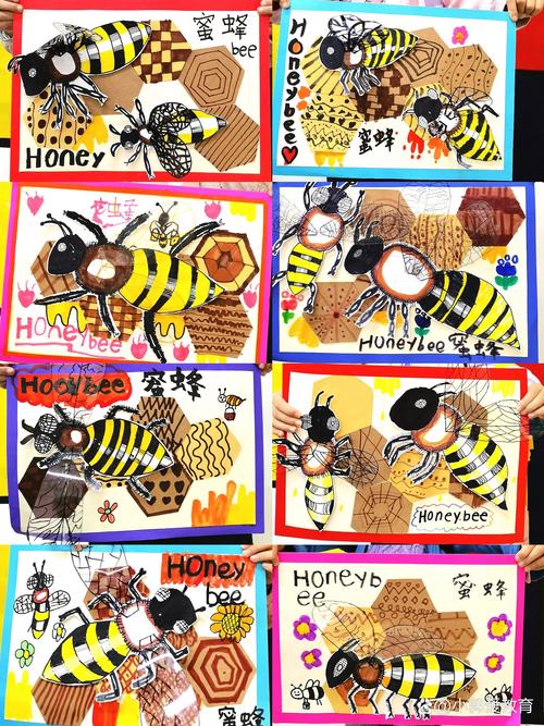 蜜蜂如何画出创意画？-图3