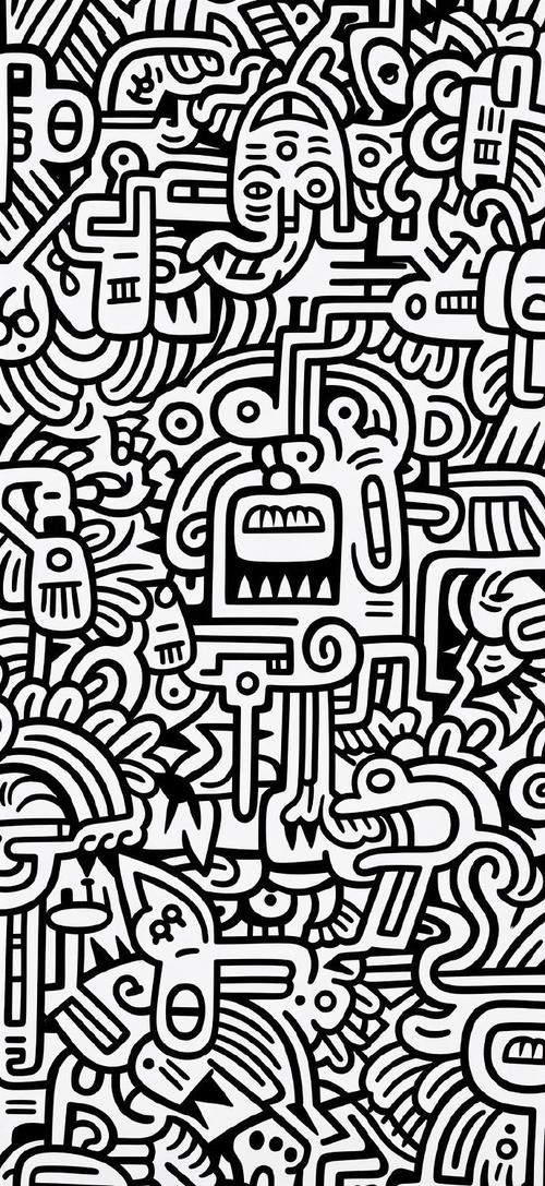 黑白涂鸦如何玩转创意?-图1 黑白涂鸦如何玩转创意?-图1