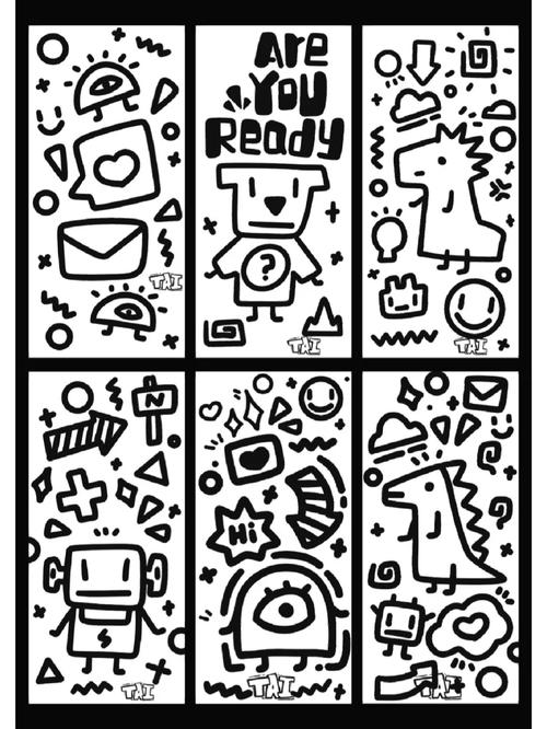 黑白涂鸦如何玩转创意？-图2