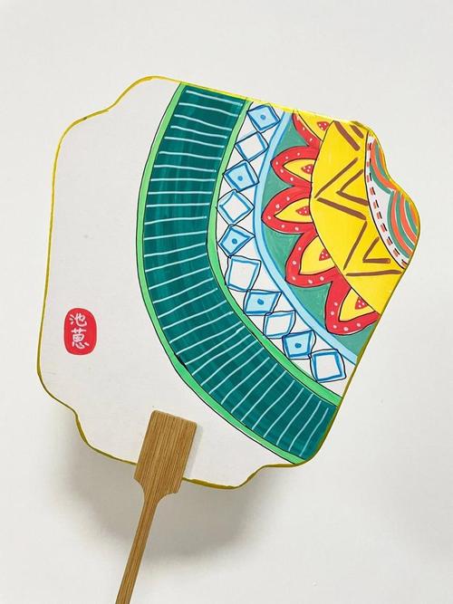 扇子创意画-图2