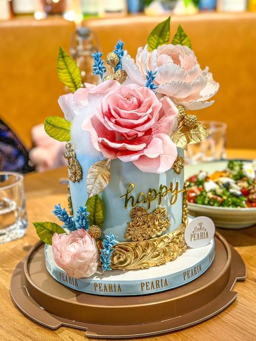 创意浪漫生日蛋糕图片，如何拍出高级感？-图3