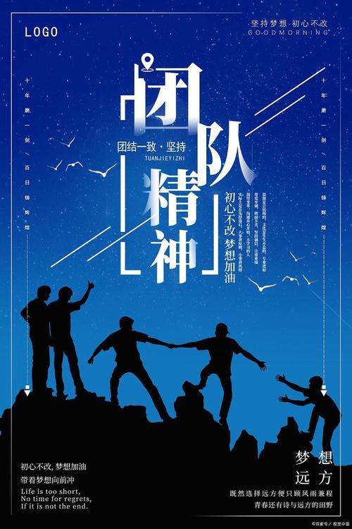 有创意的团队海报-图2