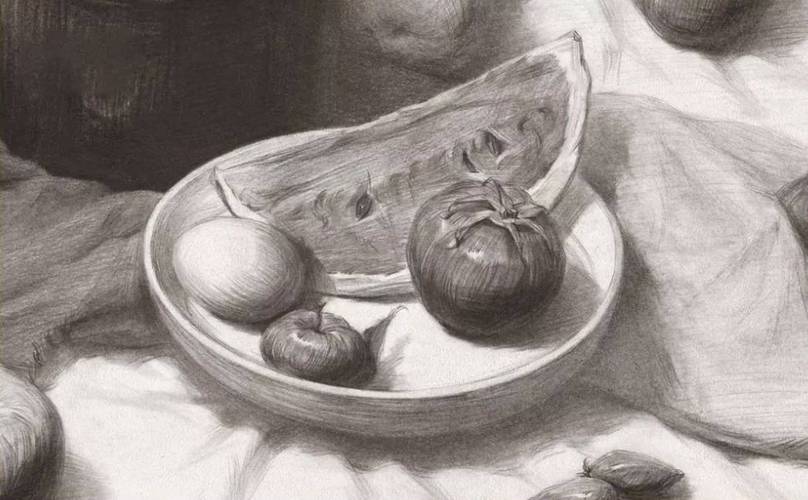 盘子创意设计素描如何突破传统造型束缚？-图3