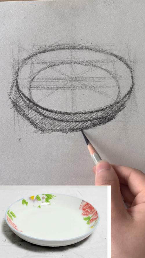 盘子创意设计素描如何突破传统造型束缚？-图1