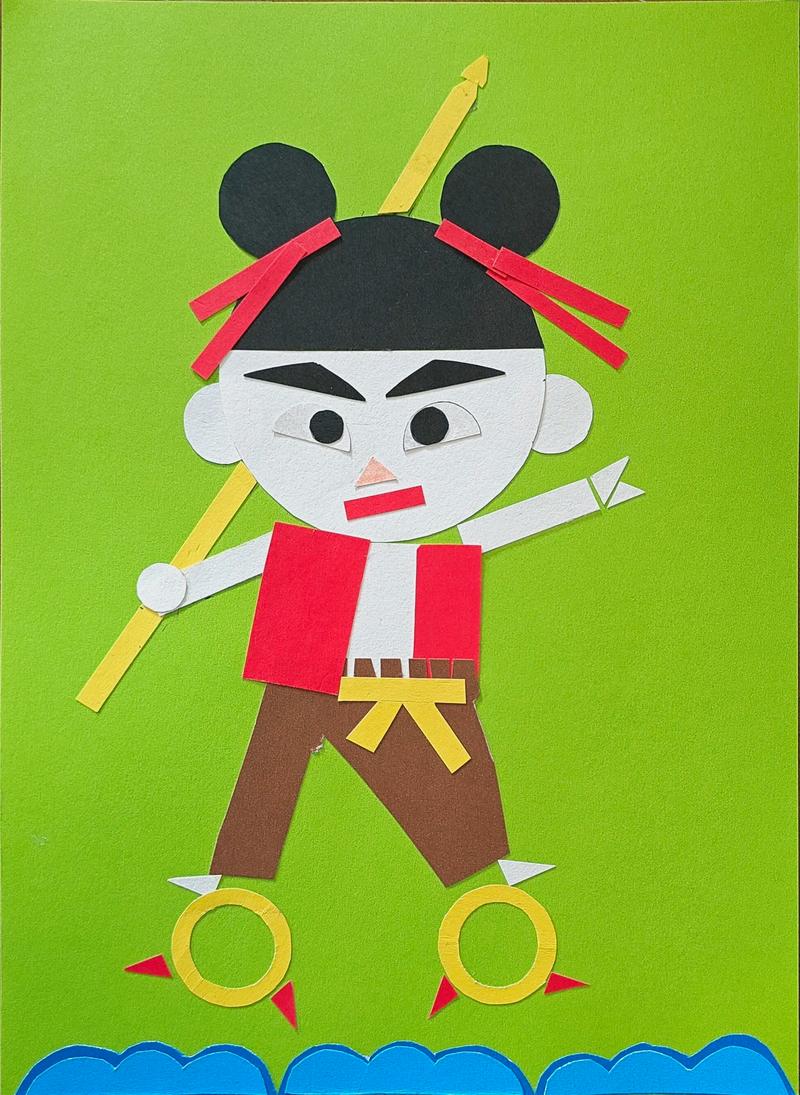 图形创意拼贴画-图1