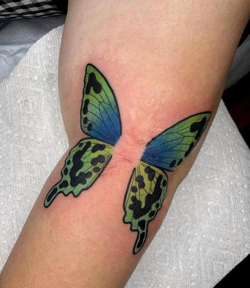 疤痕创意纹身-图2