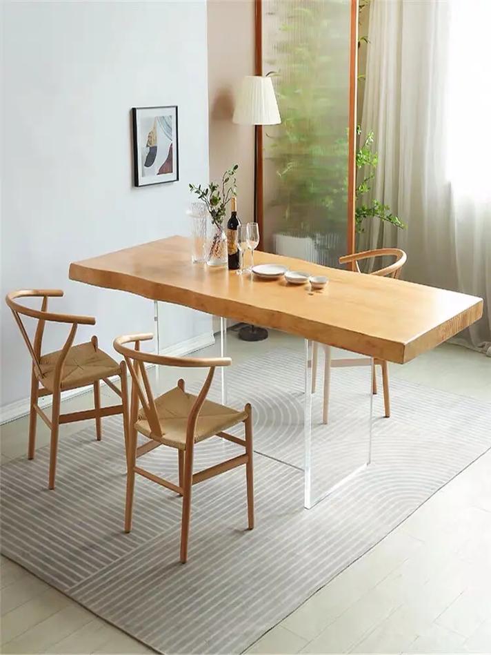 创意原木桌椅-图1