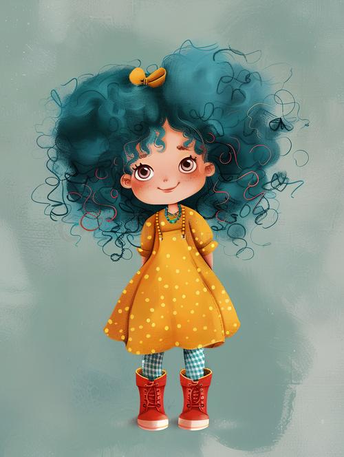 头部创意插画-图1