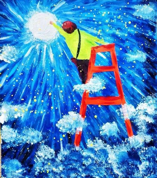 颜色丰富的创意画-图2