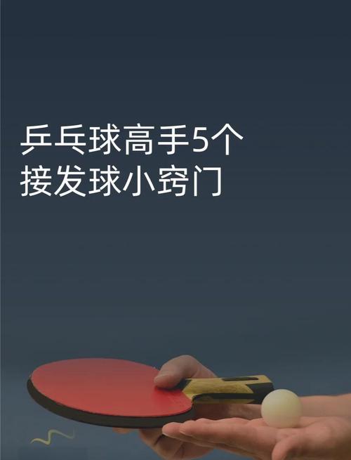 乒乓球接发球有哪些核心技巧？-图1