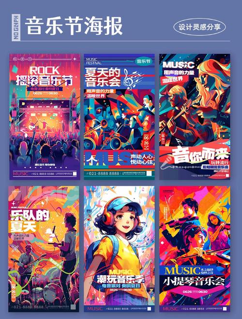 音乐节创意广告，音乐节创意广告图片-图1