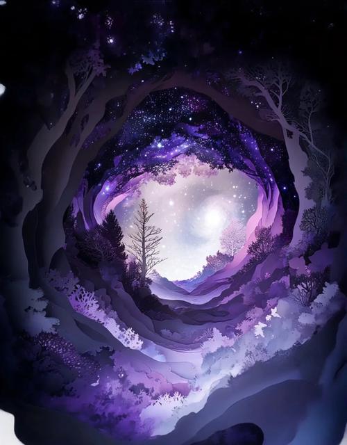 梦幻插画创意，梦幻插画创意设计-图1