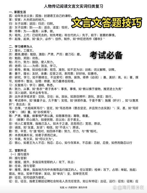 初一文言文答题技巧，初一文言文答题技巧及套路解题技巧ppt-图1