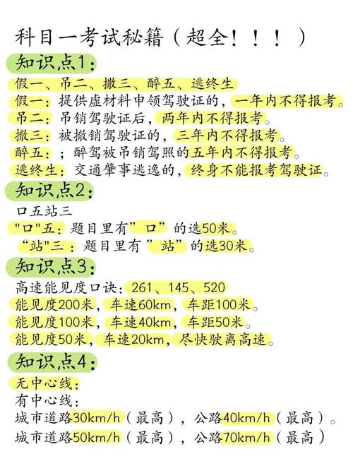 科一考试小技巧，科一考试小诀窍-图3