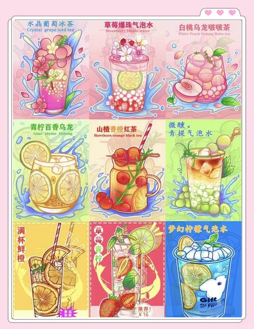 饮料创意绘画，饮料创意绘画图片-图2