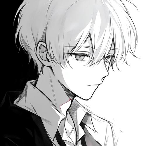 qq头像男生简约创意，qq头像男生简约创意动漫-图1