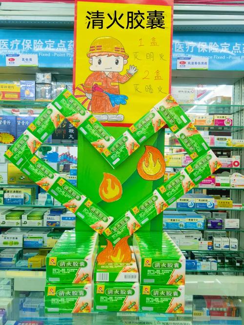 药品空盒创意陈列有何独特巧思？-图1