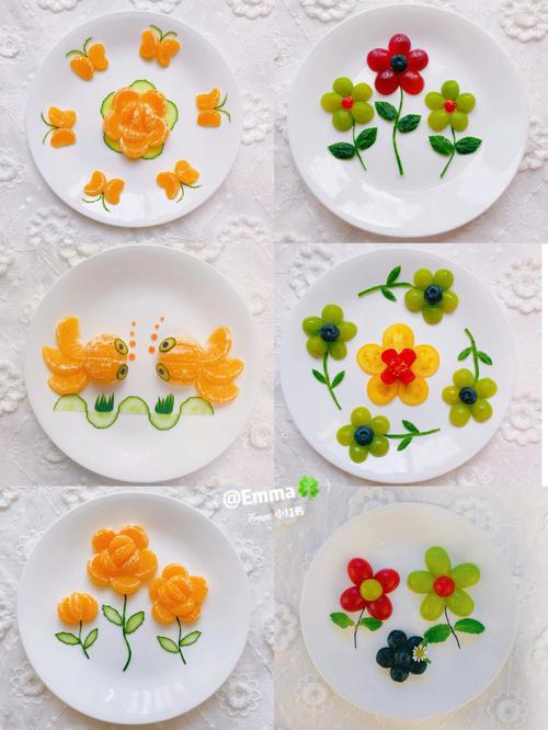 水果创意拼盘图-图1