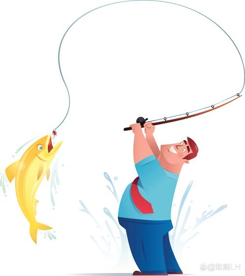 创意钓鱼图片-图1