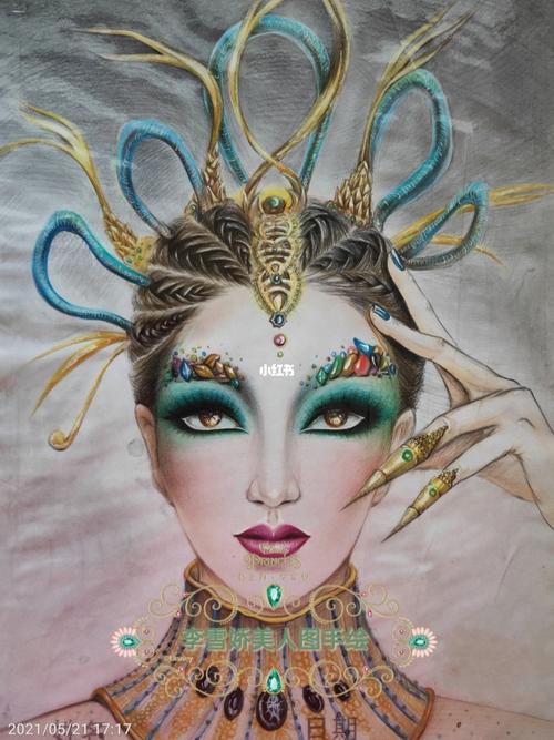 创意妆纸妆图片大全-图2