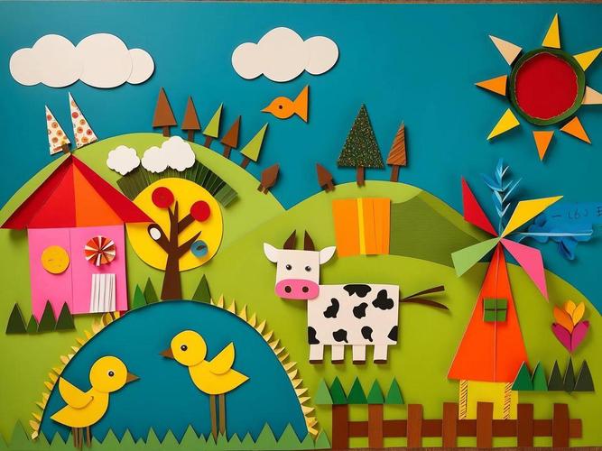 一年级图形创意拼贴画怎么做？-图3