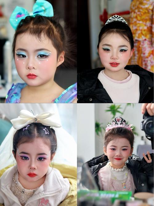 儿童创意妆容，是艺术表达还是过度成人化？-图1