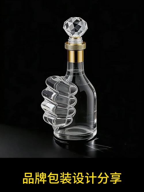 创意玻璃酒瓶，创意玻璃酒瓶图片-图1